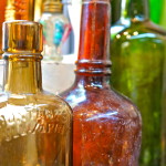 Vintage Bottles and Glass